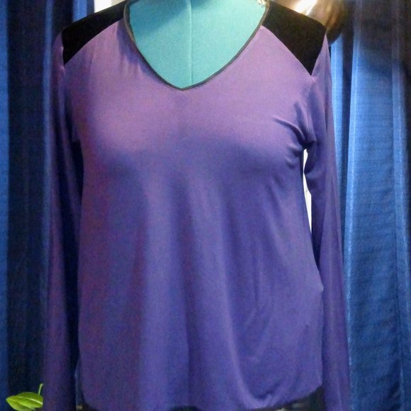 NWT DKNY Jersey Loungewear Top Sz M - Picture 4 of 7